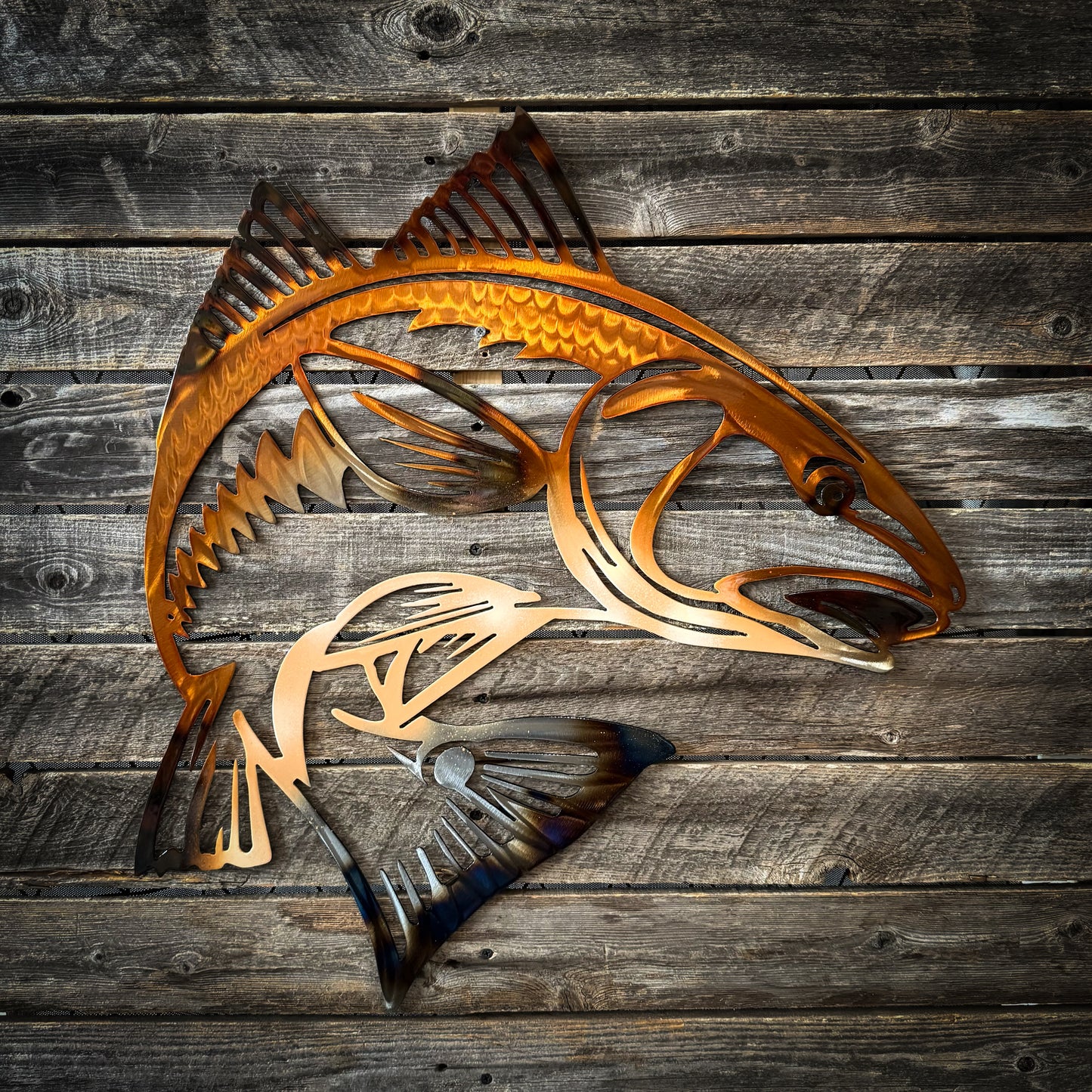 Redfish Metal Sign
