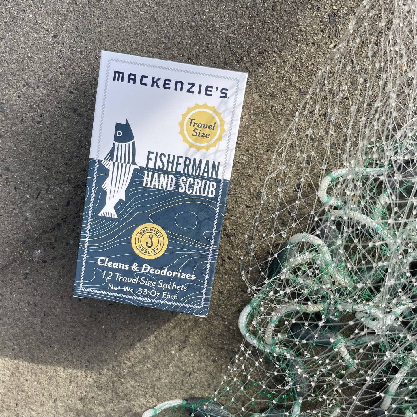 Fisherman Hand Scrub Travel Packets