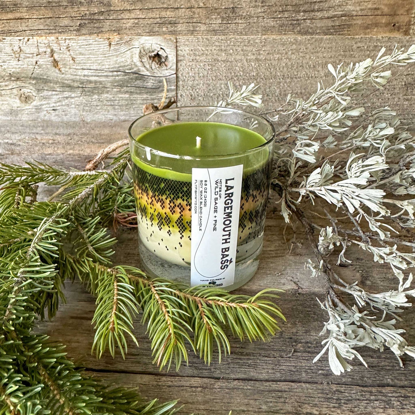 Largemouth Bass Candle