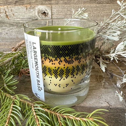 Largemouth Bass Candle