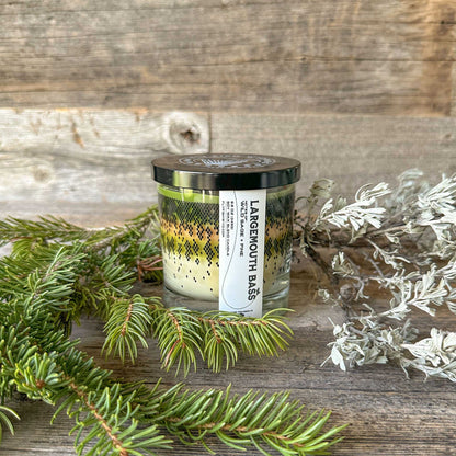 Largemouth Bass Candle