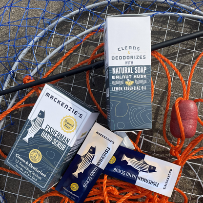 Fisherman Hand Scrub Travel Packets