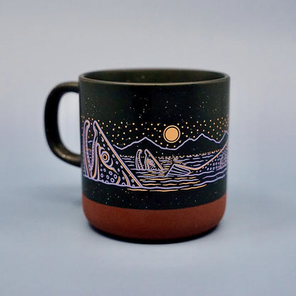 The Midnight Risers Mug by Casey Underwood