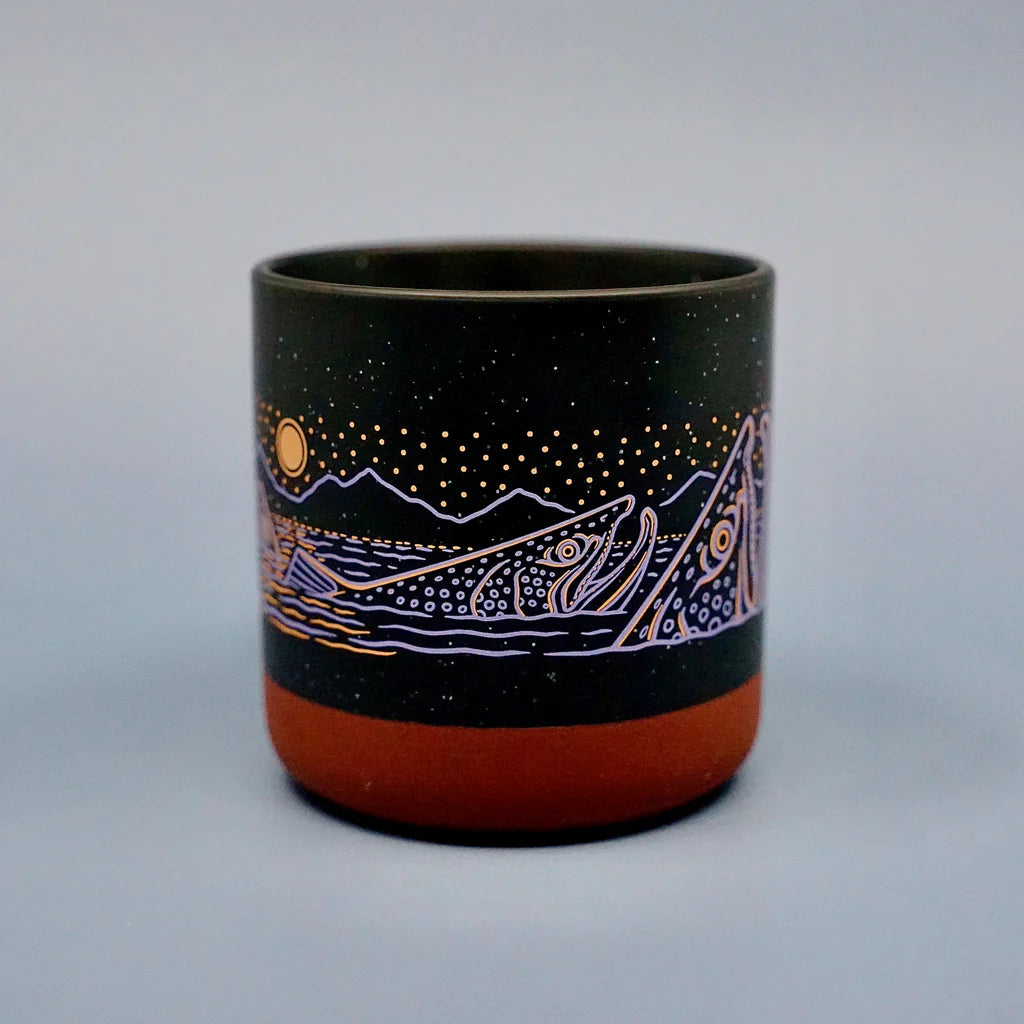 The Midnight Risers Mug by Casey Underwood