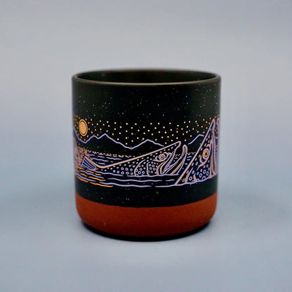 The Midnight Risers Mug by Casey Underwood
