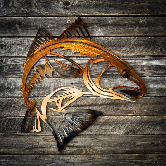 Redfish Metal Sign