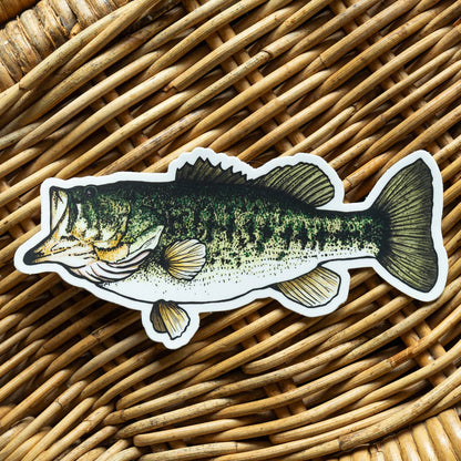 Largemouth Fish Sticker