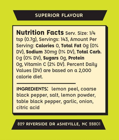 Lemon Pepper Seasoning